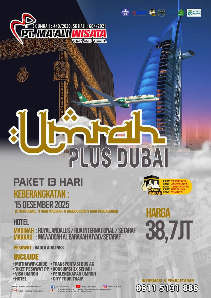 flyer umrah dubai 15 desember