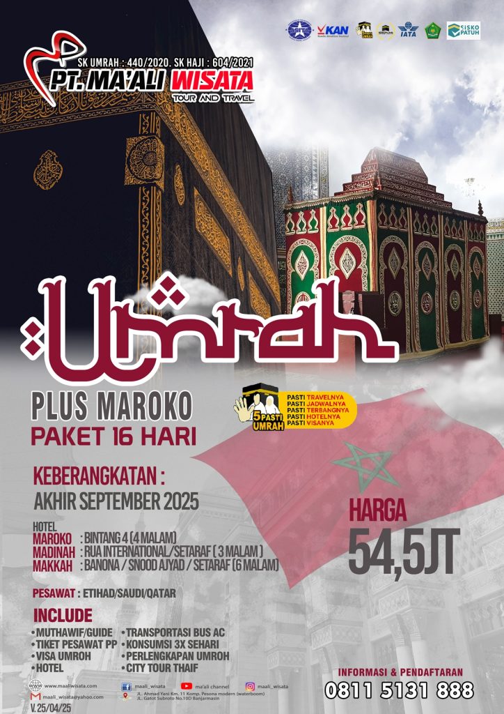 flyer umrah plus maroko
