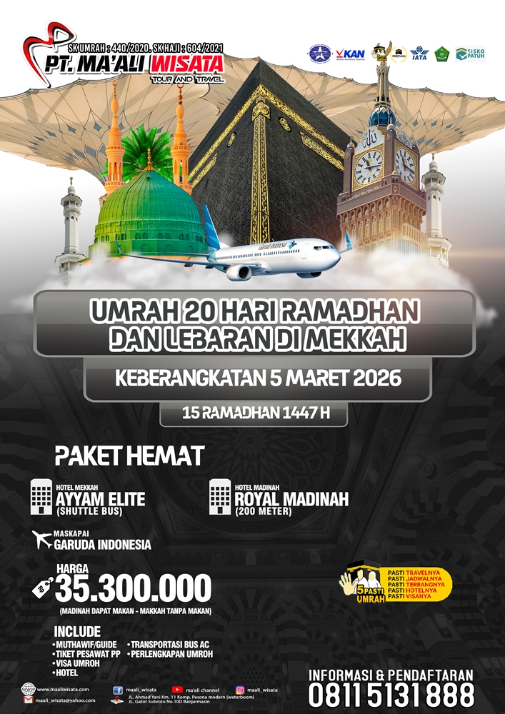 flyer ramadhan 20 hari shuttle bus